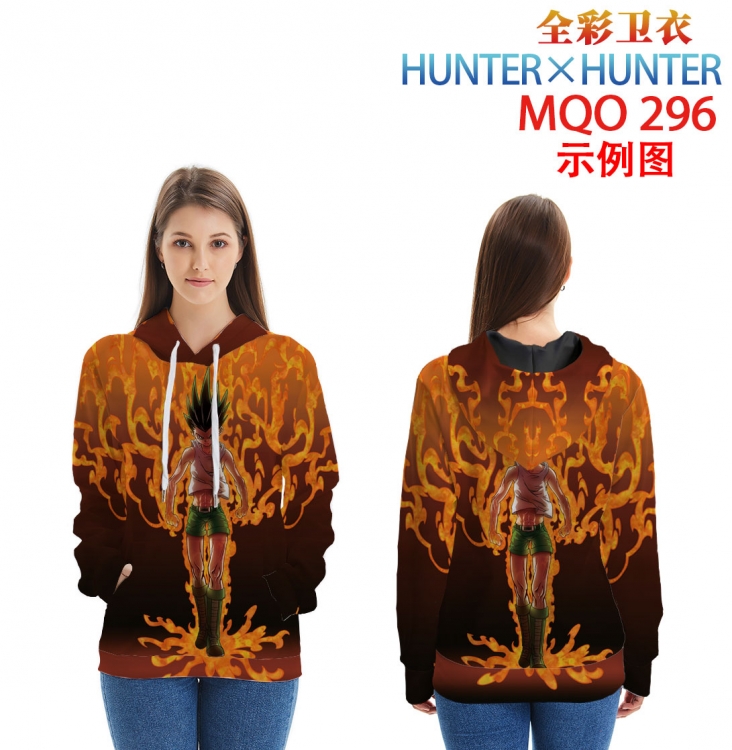   HunterXHunter Full Color Patch pocket Sweatshirt Hoodie  9 sizes from XXS to XXXXL  MQO296