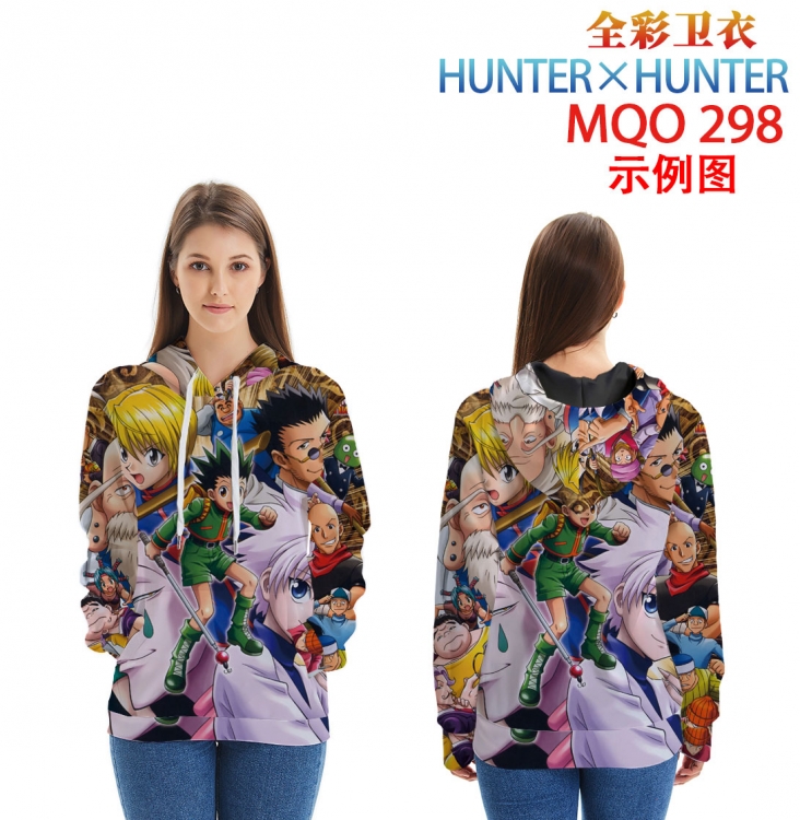   HunterXHunter Full Color Patch pocket Sweatshirt Hoodie  9 sizes from XXS to XXXXL  MQO298