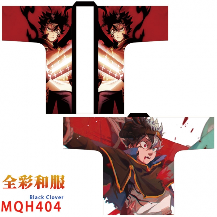 Black Clover  Anime  Full Color Kimono  One Size MQH404