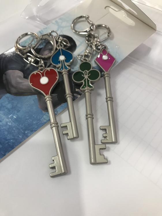 Resident Evil Anime metal pendant key chain price for 4 pcs