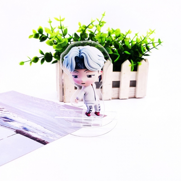 BTS SUGA Acrylic tumbler Standing Plates swing 10cm 25g  price for 5 pcs