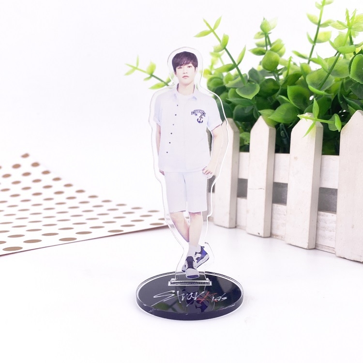 Stray Kids A8 Acrylic stand tabletop stop sign price for 5 pcs