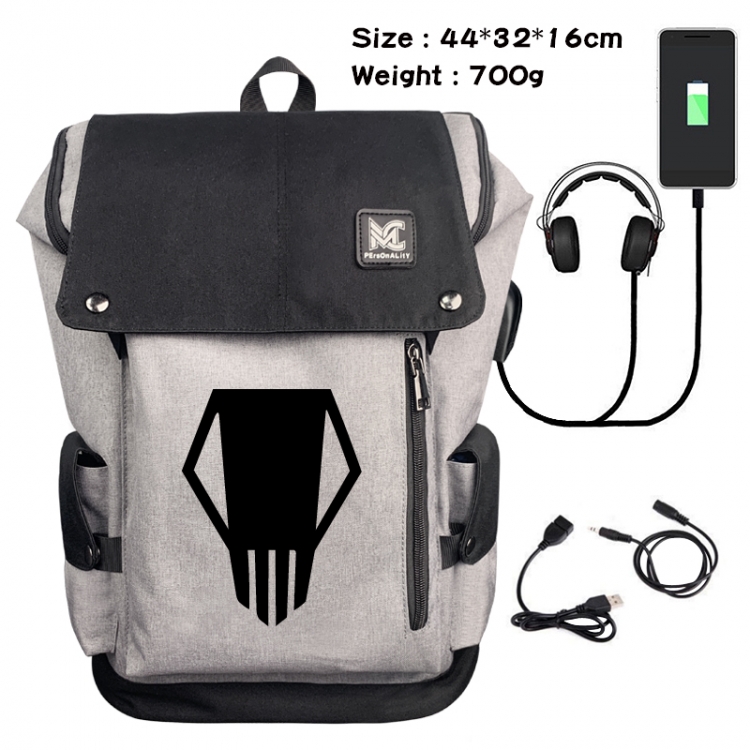 My Hero Academia Data cable animation game backpack school bag 2A
