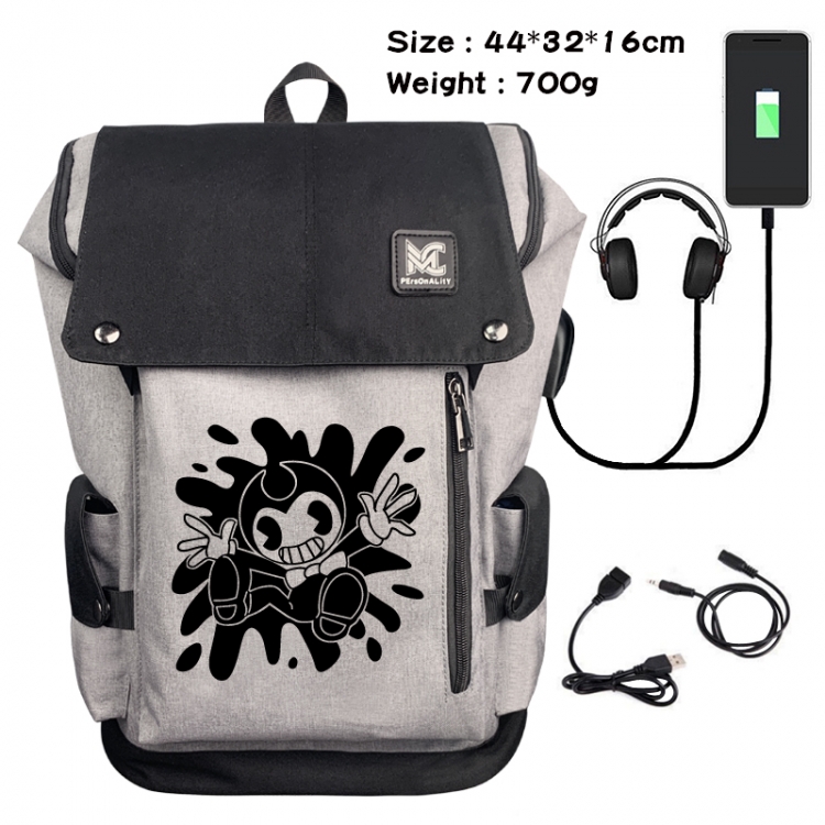 Bandicam Data cable animation game backpack school bag 1A