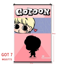 GOT 7 Anime plastic pole cloth...