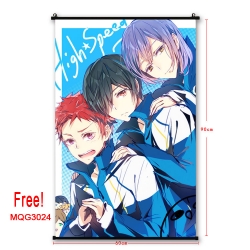 Free! Anime plastic pole cloth...