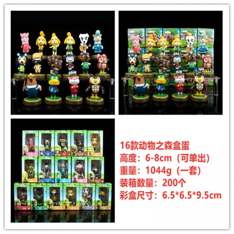 Animal Crossing Android Boxed Figure Decoration Model 6-8cm