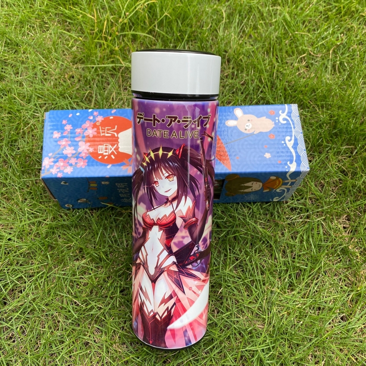 Date-A-Live Full Color vacuum Double layer 304 stainless steel Thermos Cup 500ML