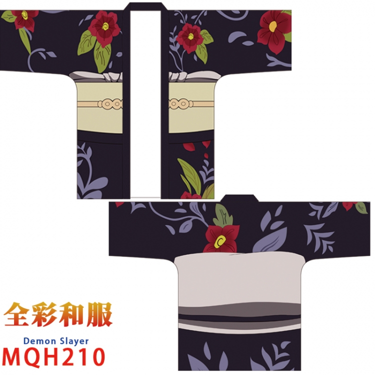 Demon Slayer Kimets Demon Slayer Kimets Anime  Full Color Kimono  One Size  MQH210