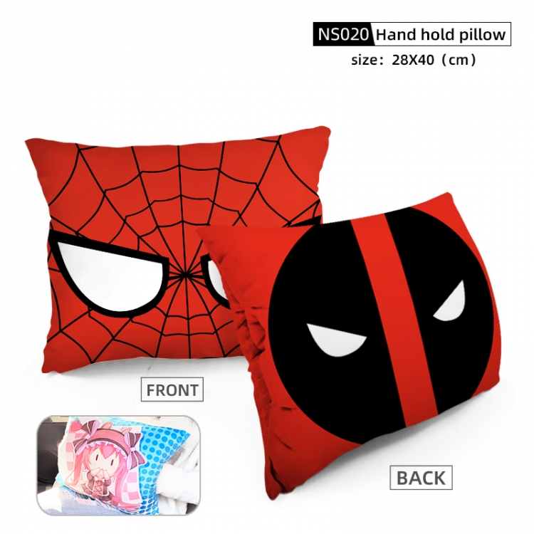 Deadpool Game Fine plush Hand Warm Cushion can be customi 28X40CM NS020