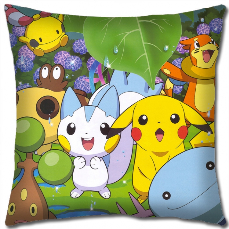 Pokemon Anime square full-color pillow cushion 45X45CM NO FILLING B1213