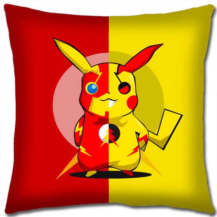 Pokemon Anime square full-color pillow cushion 45X45CM NO FILLING B1258