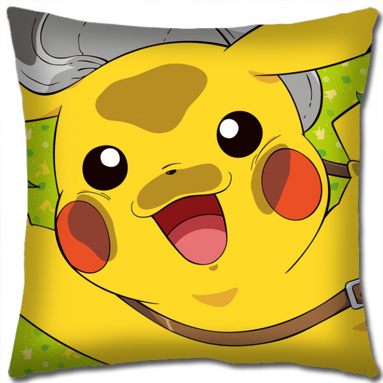 Pokemon Anime square full-color pillow cushion 45X45CM NO FILLING B1242
