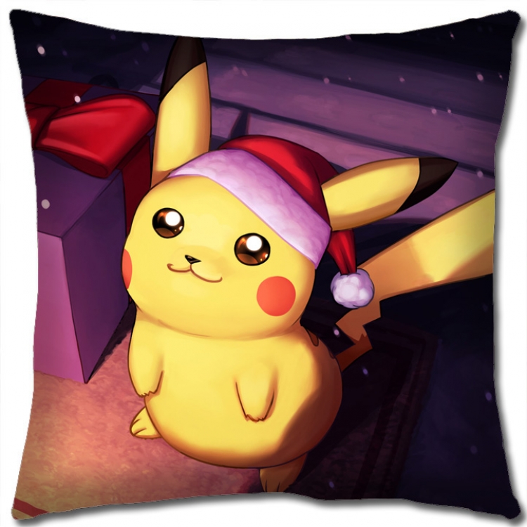 Pokemon Anime square full-color pillow cushion 45X45CM NO FILLING B1245