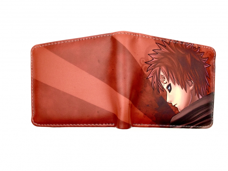 Naruto two fold  Short wallet 11X9.5CM 60G Style 18