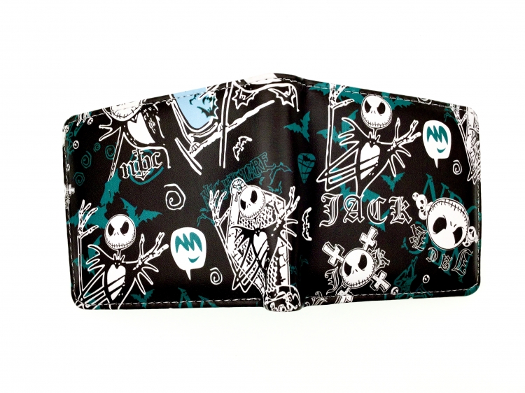 The Nightmare Before Christmas two fold  Short wallet 11X9.5CM 60G Style 2