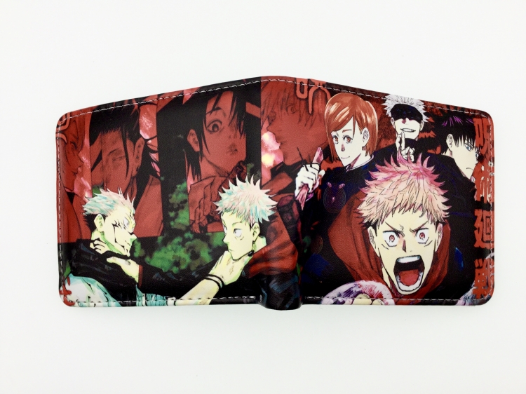 Jujutsu Kaisen two fold  Short wallet 11X9.5CM 60G Style 7