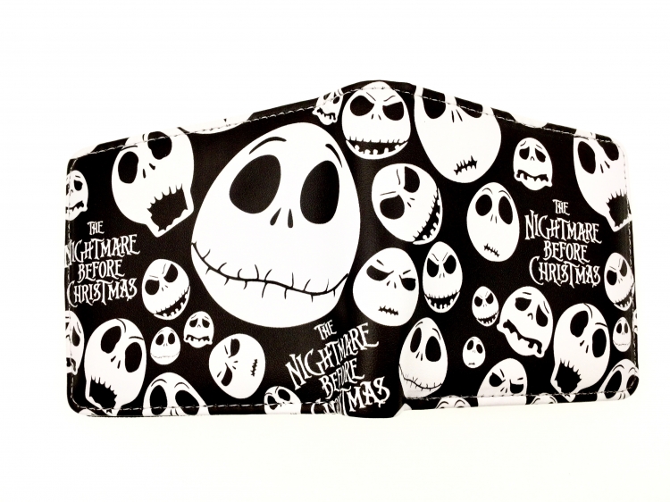 The Nightmare Before Christmas two fold  Short wallet 11X9.5CM 60G Style 3