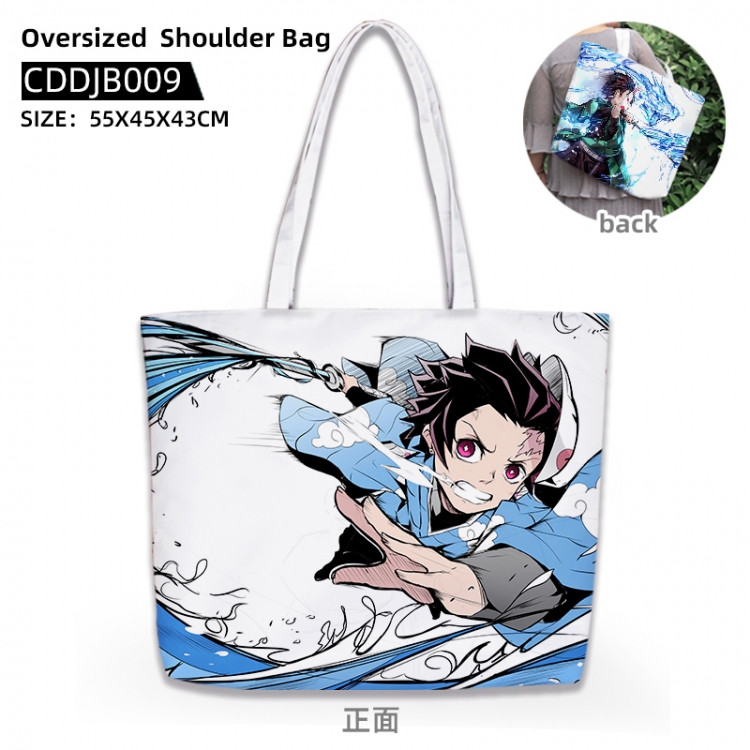 Demon Slayer Kimets Anime oversized shoulder bag CDDJB009