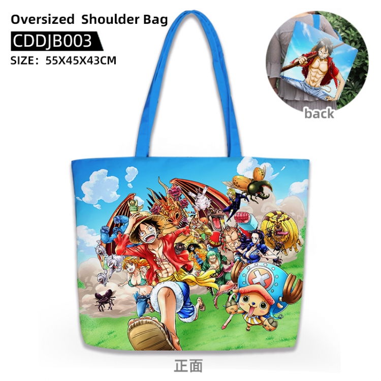 One Piece Anime oversized shoulder bag CDDJB003