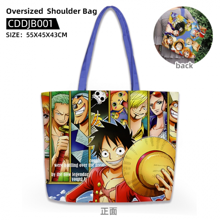 One Piece Anime oversized shoulder bag CDDJB001