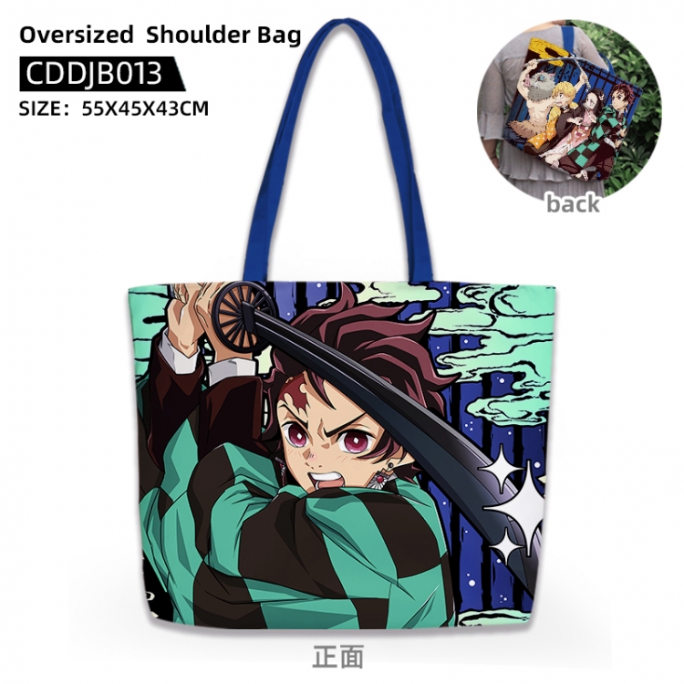 Demon Slayer Kimets Anime oversized shoulder bag CDDJB013