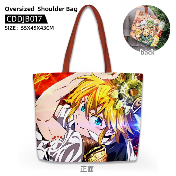The Seven Deadly Sins Anime oversized shoulder bag CDDJB017