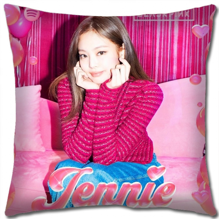 BLACK PINK Star group square full-color pillow cushion 45X45CM NO FILLING BP390