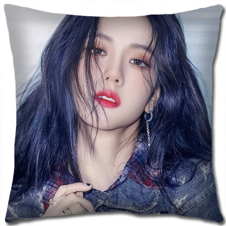 BLACK PINK Star group square full-color pillow cushion 45X45CM NO FILLING BP475
