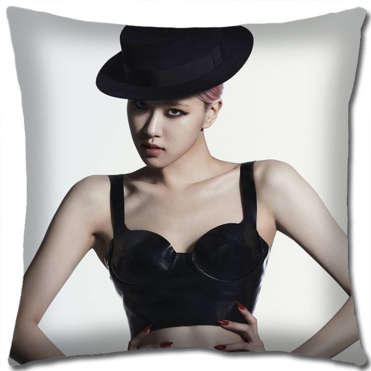 BLACK PINK Star group square full-color pillow cushion 45X45CM NO FILLING BP440