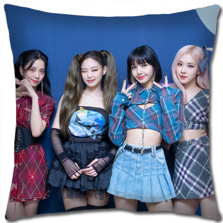 BLACK PINK Star group square full-color pillow cushion 45X45CM NO FILLING BP404