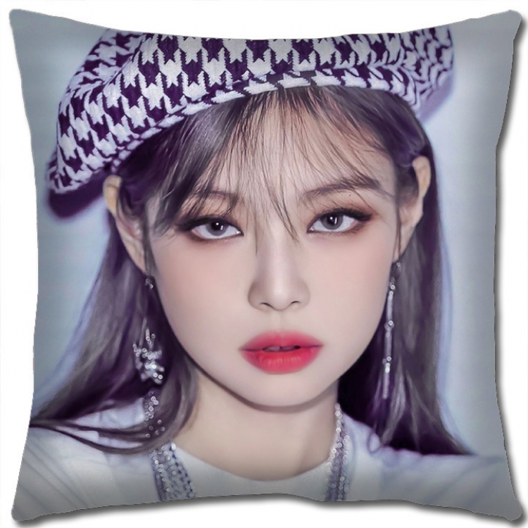 BLACK PINK Star group square full-color pillow cushion 45X45CM NO FILLING BP474