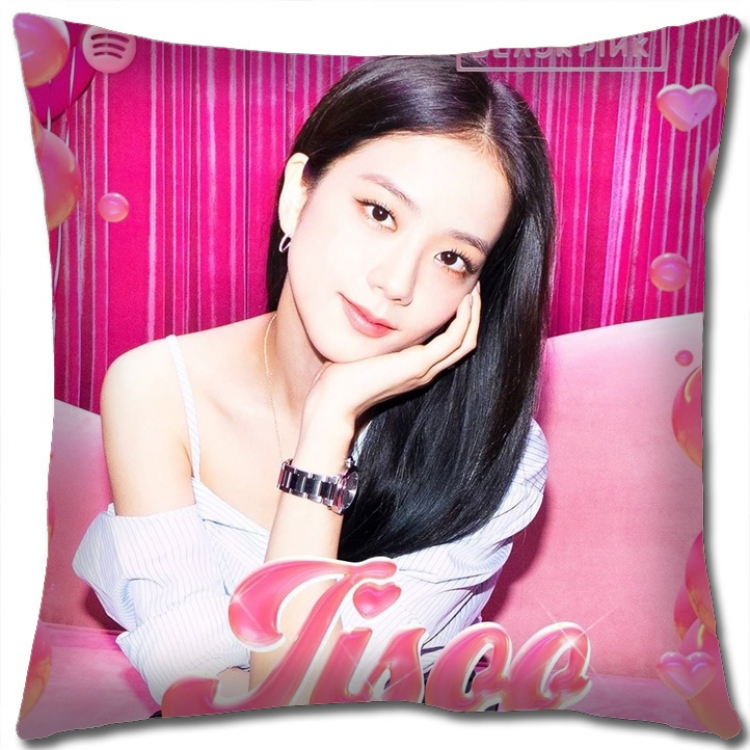 BLACK PINK Star group square full-color pillow cushion 45X45CM NO FILLING BP389