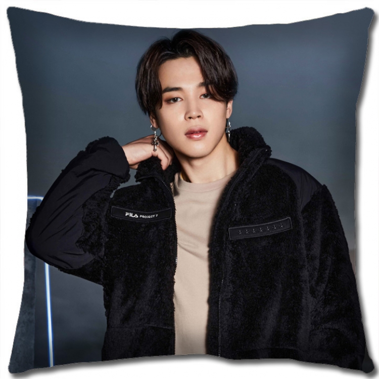 BTS Star group square full-color pillow cushion 45X45CM NO FILLING BS1165