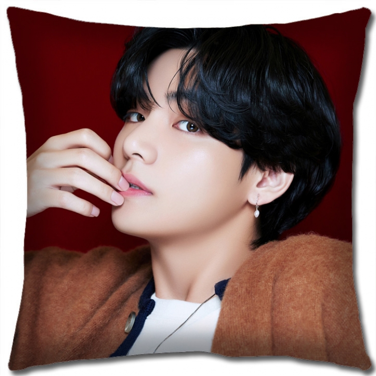 BTS Star group square full-color pillow cushion 45X45CM NO FILLING BS1149