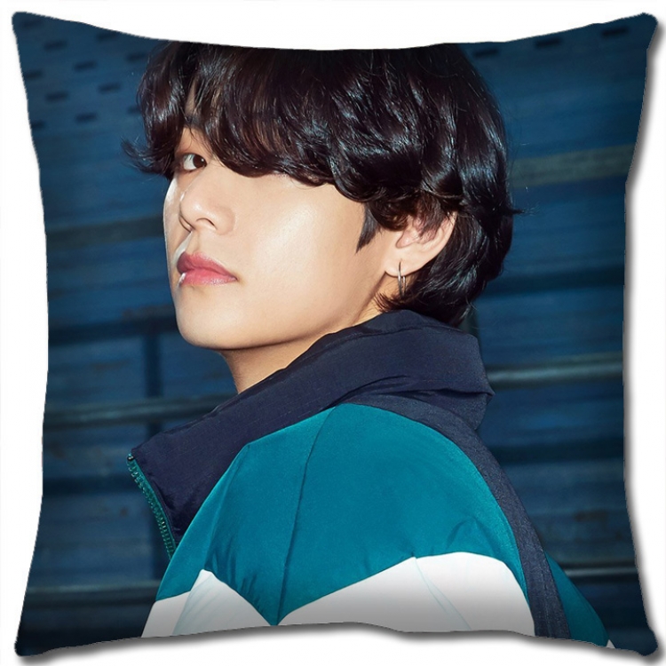 BTS Star group square full-color pillow cushion 45X45CM NO FILLING BS1139