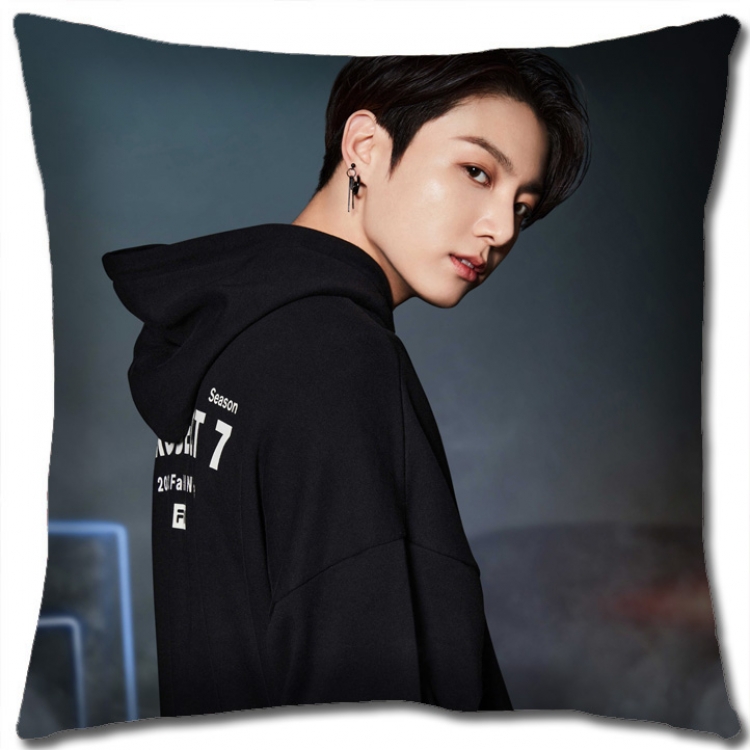 BTS Star group square full-color pillow cushion 45X45CM NO FILLING BS1167