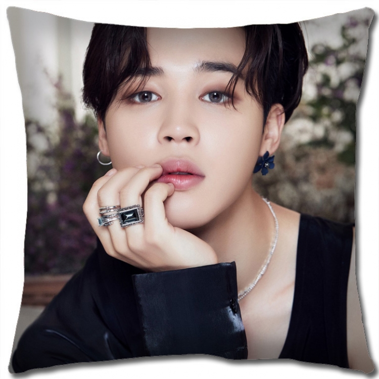 BTS Star group square full-color pillow cushion 45X45CM NO FILLING BS1112