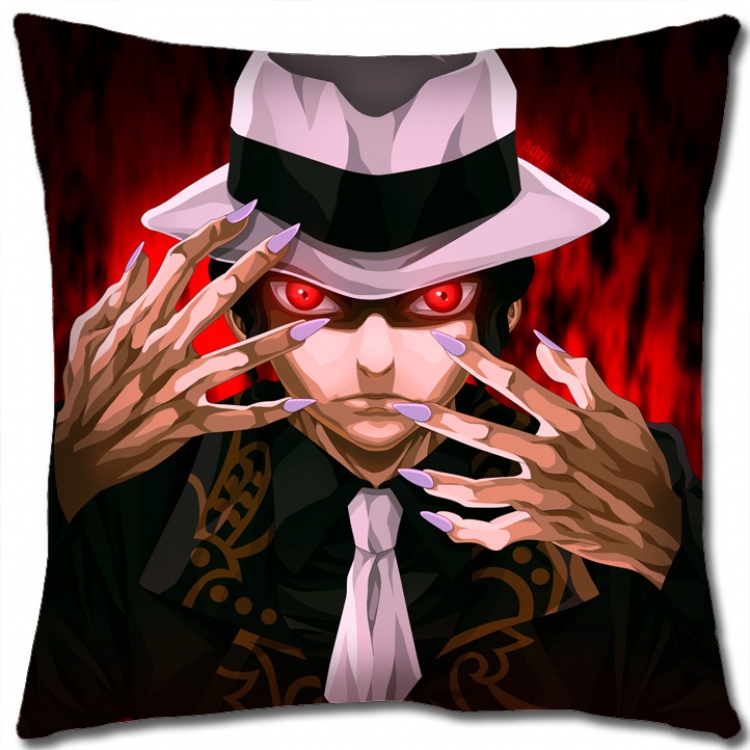 Demon Slayer Kimets Anime square full-color pillow cushion 45X45CM NO FILLING G4368