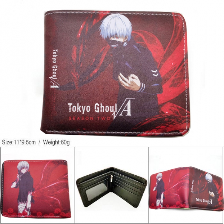 Tokyo Ghoul two fold  Short wallet 11X9.5CM 60G HK725