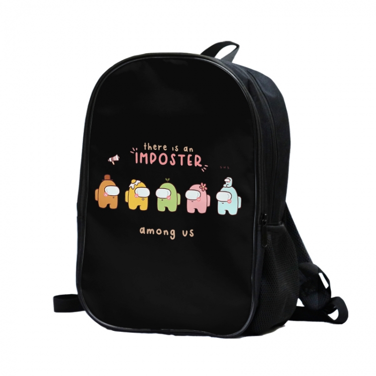 AmongUS Anime backpack student School Bag 44X26X15CM 530G style 2