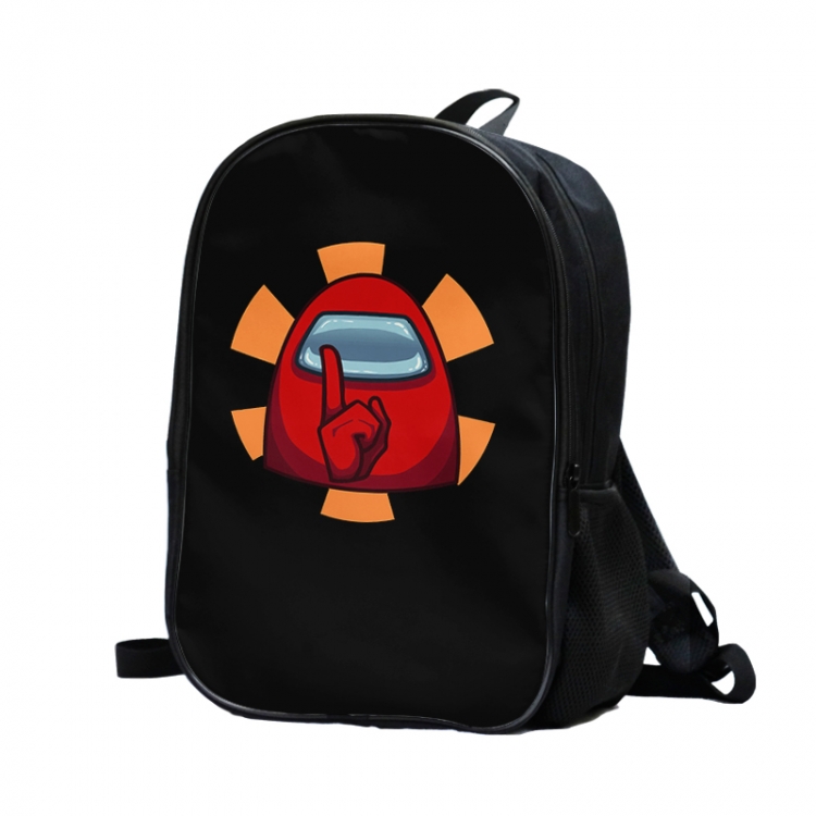 AmongUS Anime backpack student School Bag 44X26X15CM 530G style 4