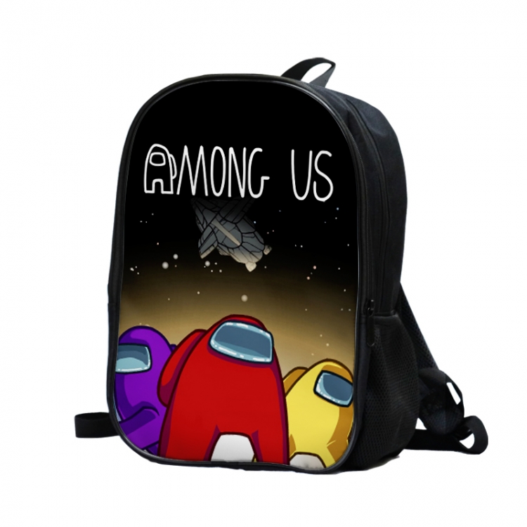 AmongUS Anime backpack student School Bag 44X26X15CM 530G style 14