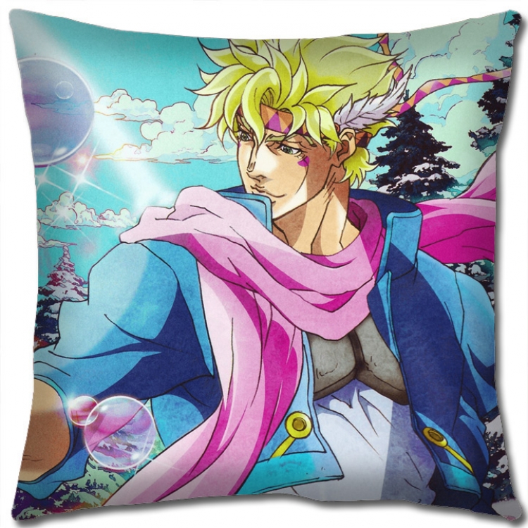 JoJos Bizarre Adventure Anime square full-color pillow cushion 45X45CM NO FILLING J171