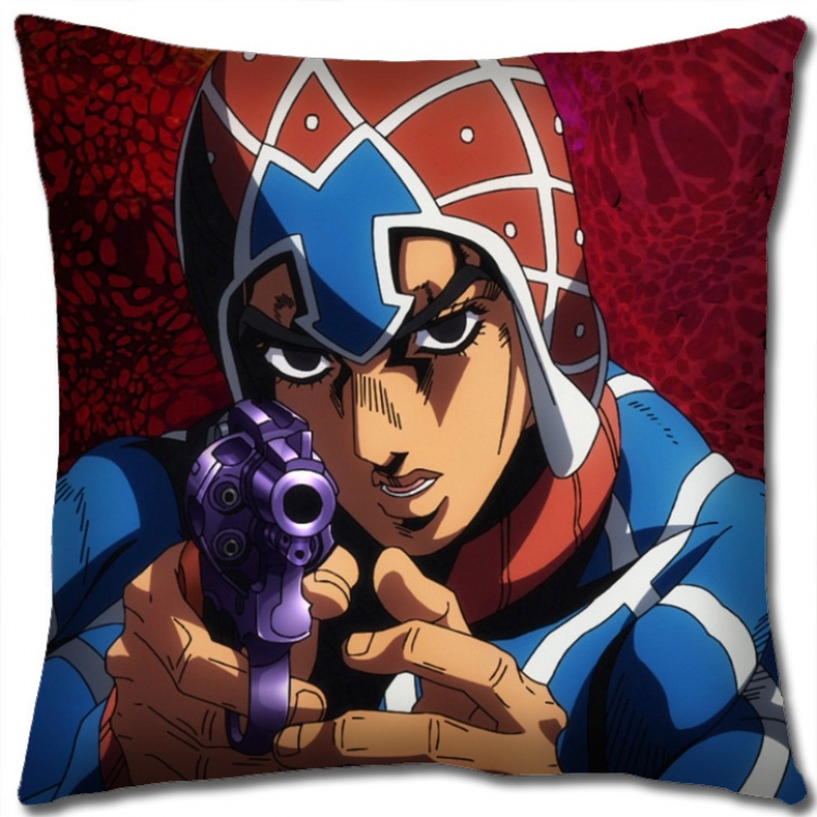 JoJos Bizarre Adventure Anime square full-color pillow cushion 45X45CM NO FILLING J177