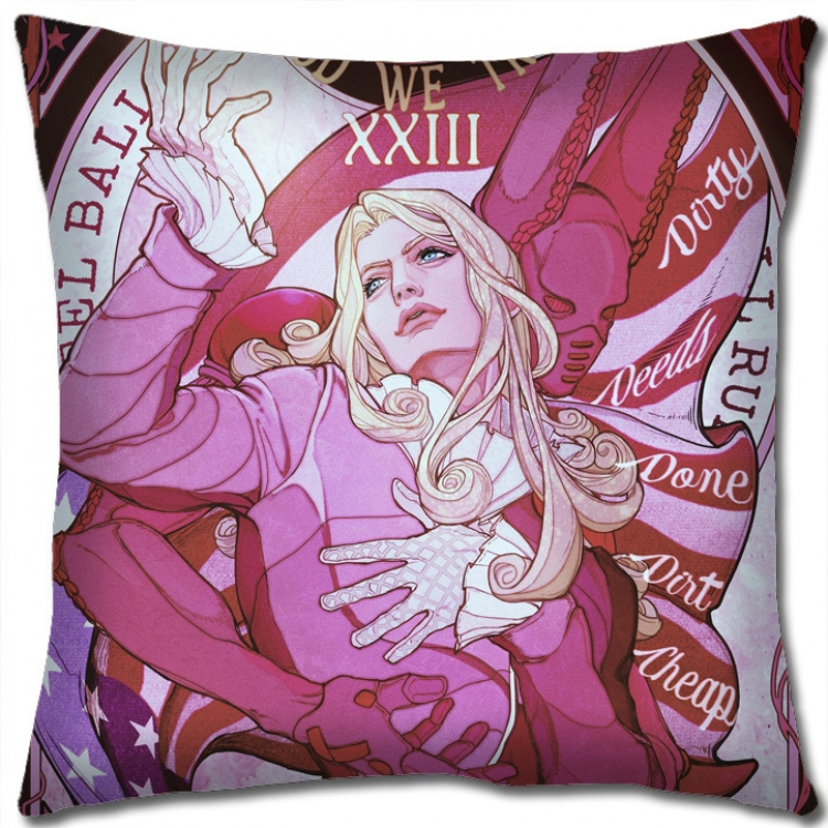 JoJos Bizarre Adventure Anime square full-color pillow cushion 45X45CM NO FILLING J1140