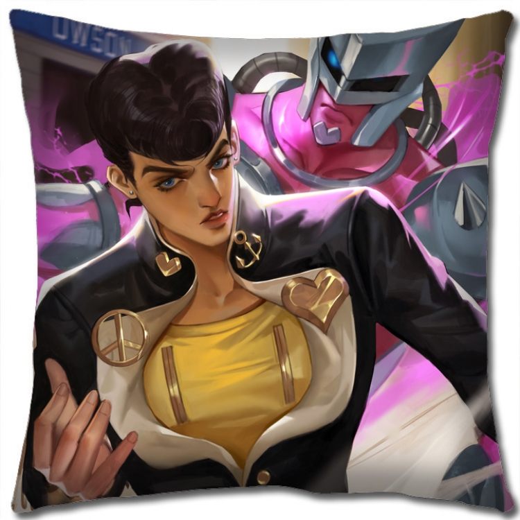 JoJos Bizarre Adventure Anime square full-color pillow cushion 45X45CM NO FILLING