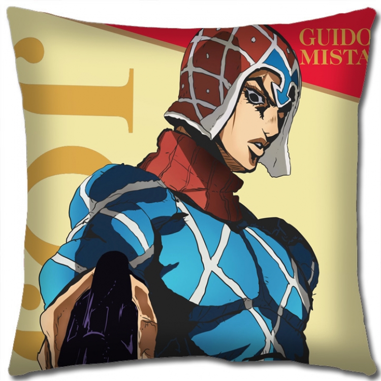 JoJos Bizarre Adventure Anime square full-color pillow cushion 45X45CM NO FILLING J175