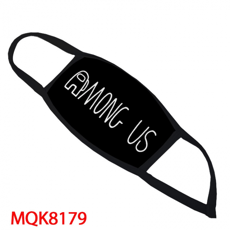 Among Us Color printing Space cotton Masks price for 5 pcs MQK8179