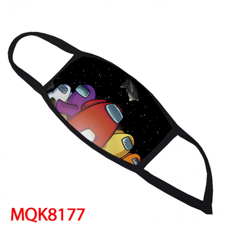 Among Us Color printing Space cotton Masks price for 5 pcs MQK8177